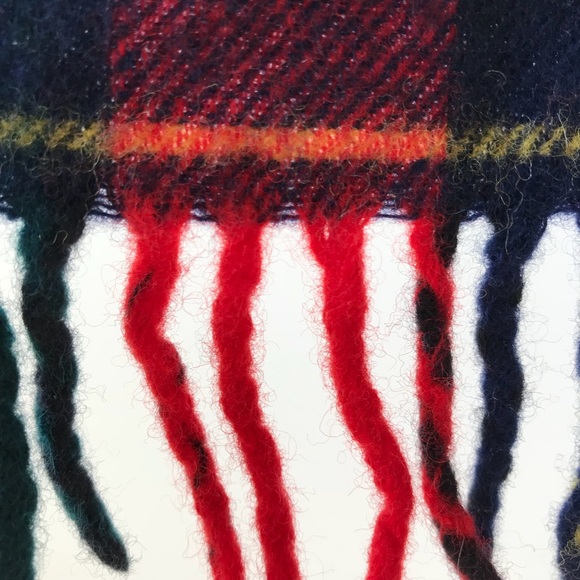 Pringle 100% Wool Scottish Tartan Plaid Scarf - Picture 7 of 7